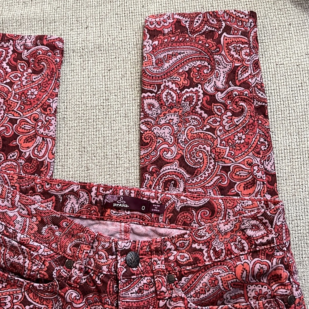 Prana Trinity Corduroy Paisley Pants - Picture 4 of 6
